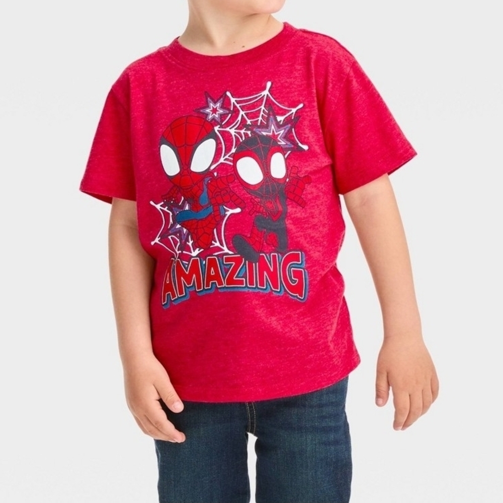 Marvel Spidey And Miles Short Sleeve Tee